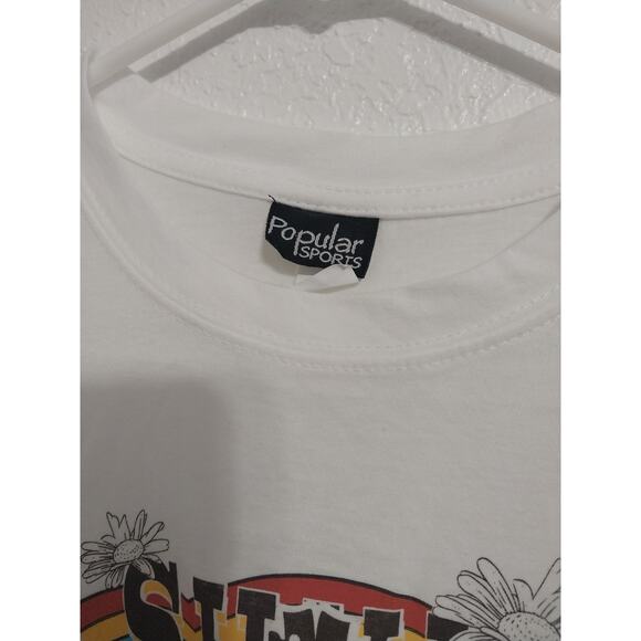 Popular Sports Nashville Music City Womens Size S Tshirt Graphic 100% Cotton - Picture 3 of 4